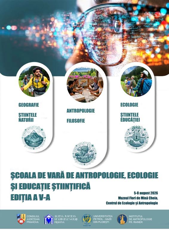 Școala de Vară de antropologie, ecologie și educație științifică editia a V-a