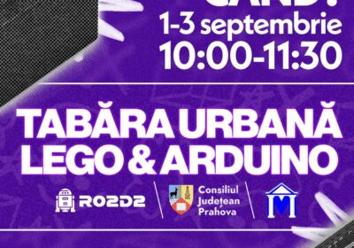Tabăra Urbană de LEGO și Arduino