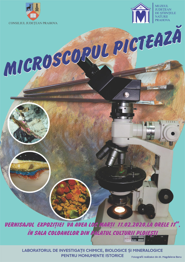 Microscopul picteaza